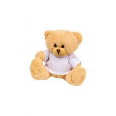 Teddybär mit bedrucktem T-Shirt, ca. 12 cm "Teddy Cool"
