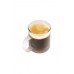 Glaskaffeebecher gefrostet "Coffee Frostero"
